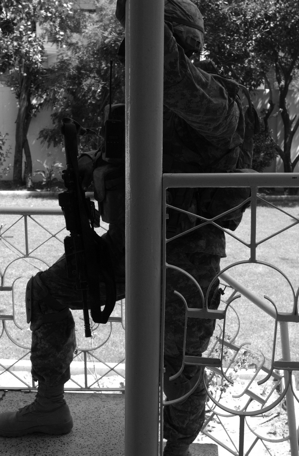 4th Platoon patrols city streets