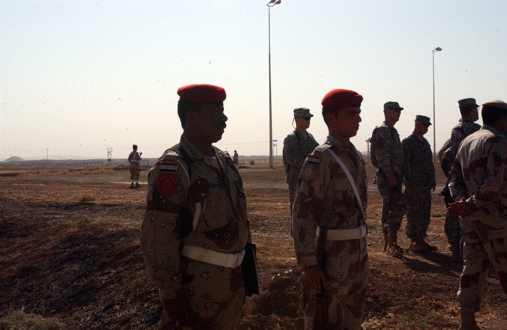 TOA ceremony held for 3rd iraqi army division