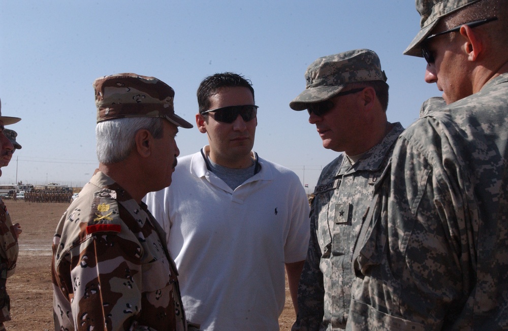 TOA ceremony held for 3rd iraqi army division