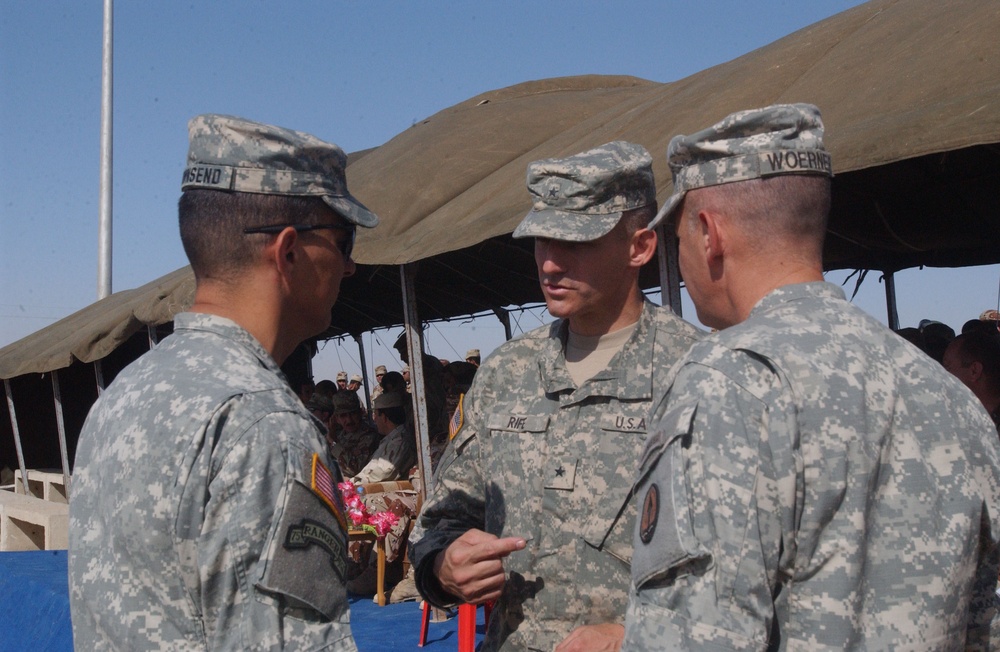 TOA ceremony held for 3rd iraqi army division