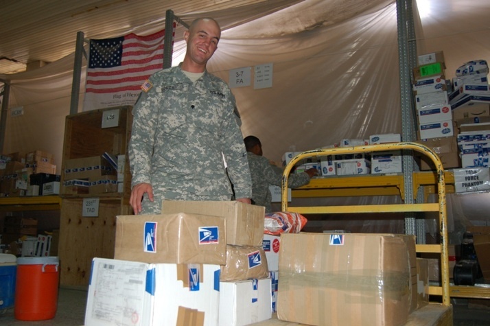 Third Brigade Soldiers Depend on Mail From Home