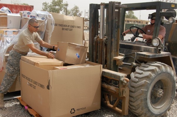 Third Brigade Soldiers Depend on Mail From Home