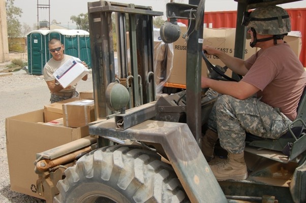 Third Brigade Soldiers Depend on Mail From Home