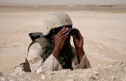 Flight provides proactive force around perimeter