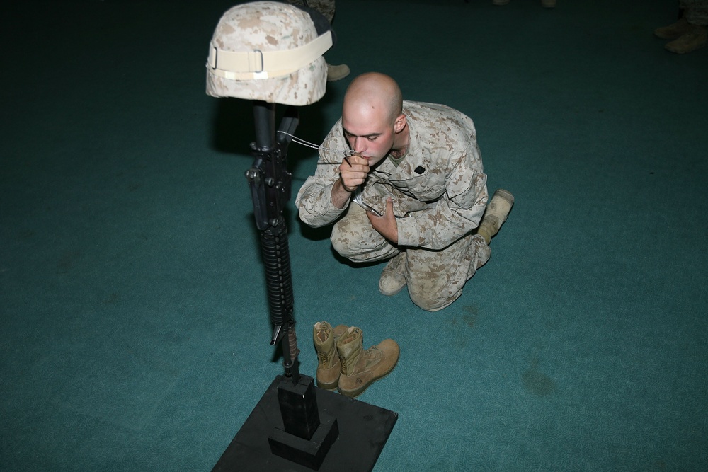 'America's Battalion' mourns fallen Marine