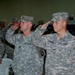 3IBCT and 1BCT Commanders Present Arms at Mission Transition Ceremony, Kirk