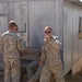 Soldiers prepare to leave Sinjar Mountain on a mission