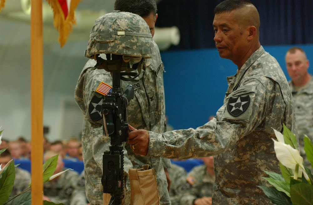 Sgt. 1st Class Henkes Memorial Service