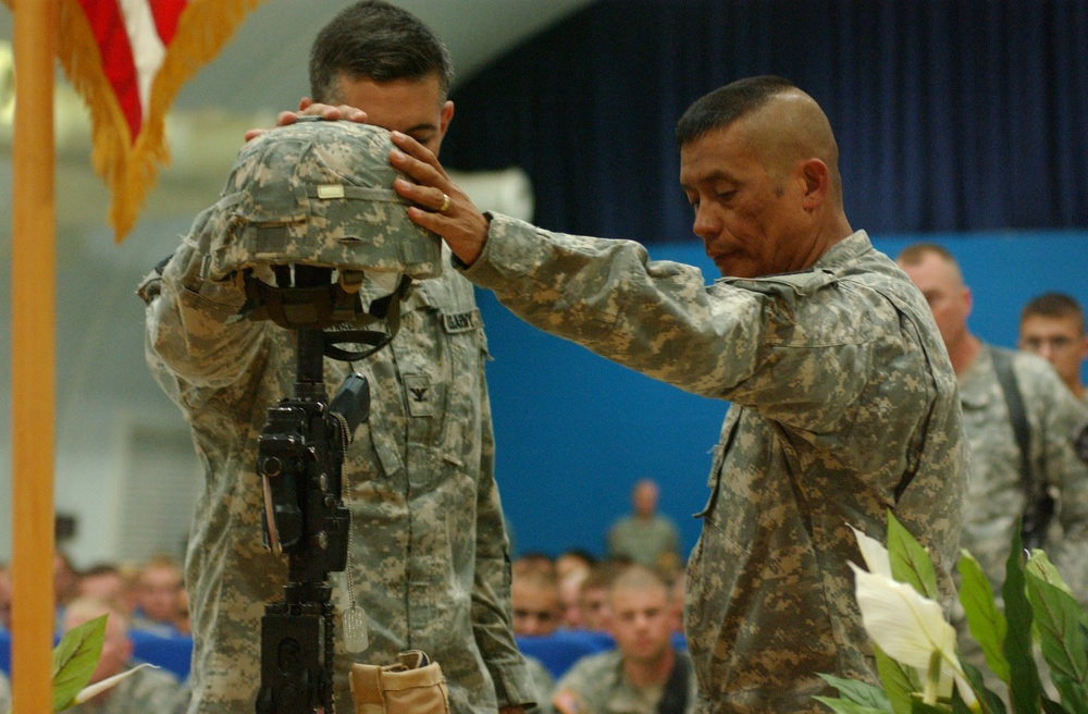 Sgt. 1st Class Henkes Memorial Service