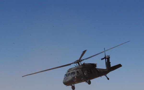 Deputy Brigade Comander Visits With 3rd Stryker Brigade Troops