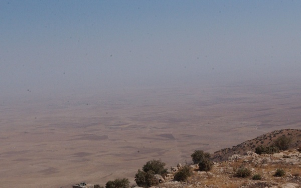 Deputy Brigade Comander Visits With 3rd Stryker Brigade Troops