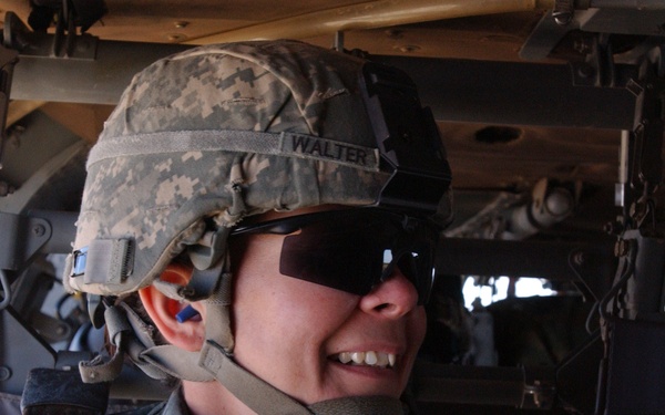 Deputy Brigade Comander Visits With 3rd Stryker Brigade Troops