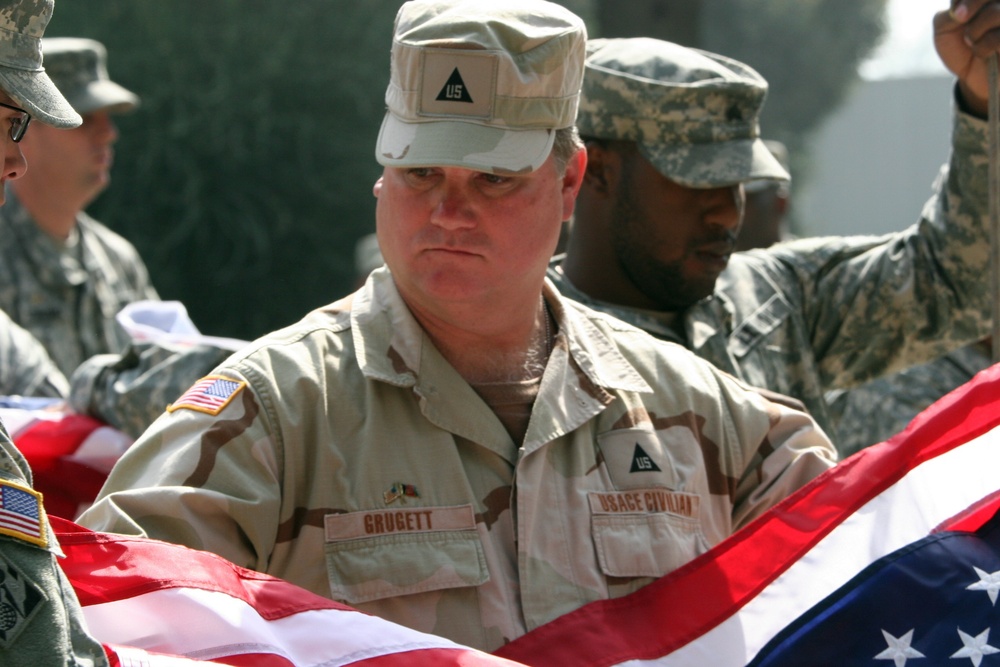 Army Corps of Engineers Holds 9-11 Ceremony