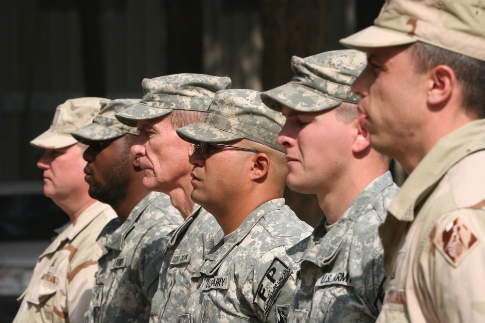 Army Corps of Engineers Holds 9-11 Ceremony