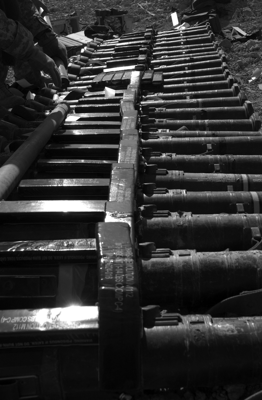 706th EOD Disposes of Ammo