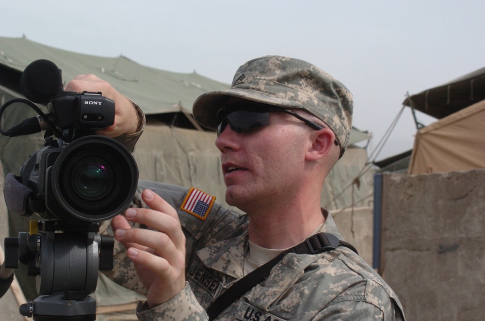 Public Affairs Soldiers Report From Afghanistan