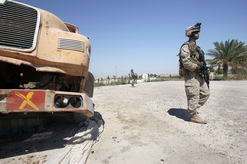 'Bastards' search for insurgents high, low