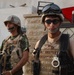 Iraqi and U.S. Forces conduct patrol together