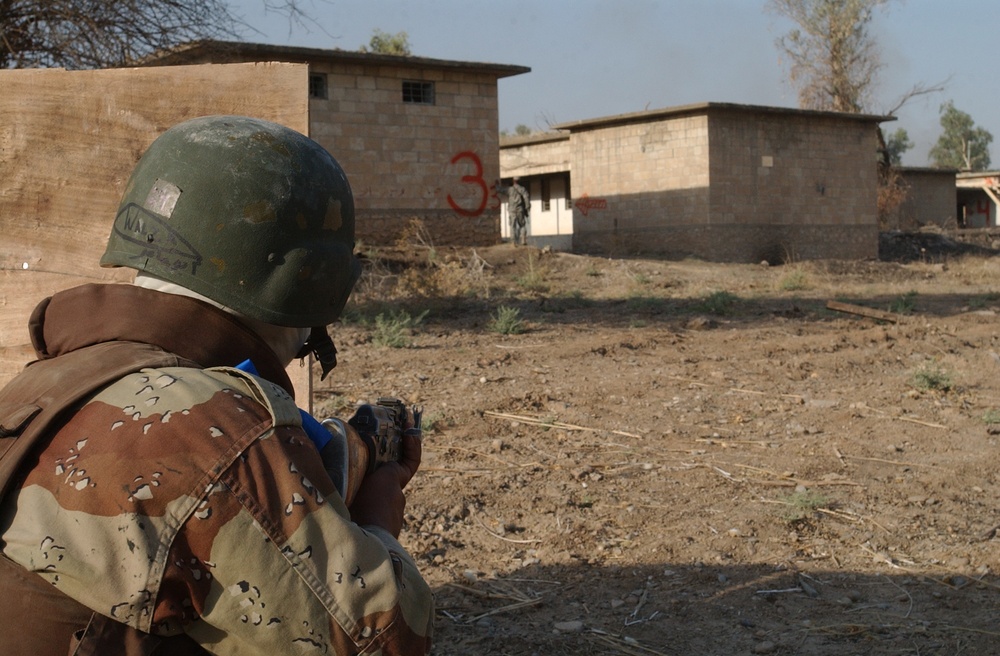 Iraqi Security Forces wear badge of success