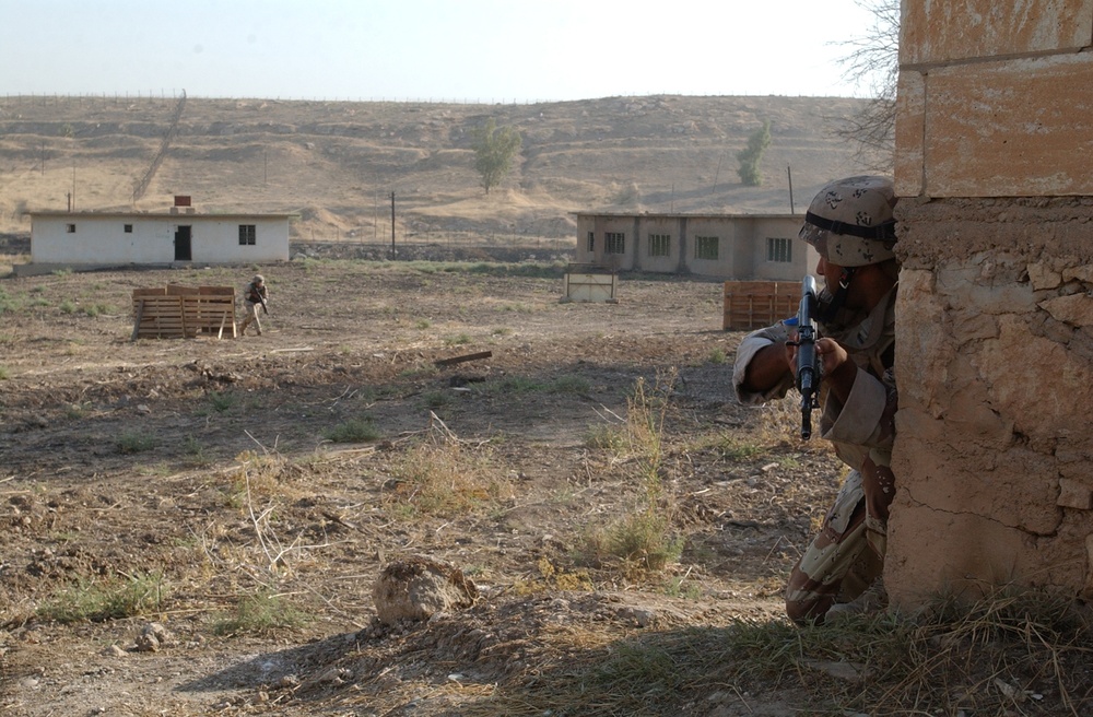 Iraqi Security Forces wear badge of success