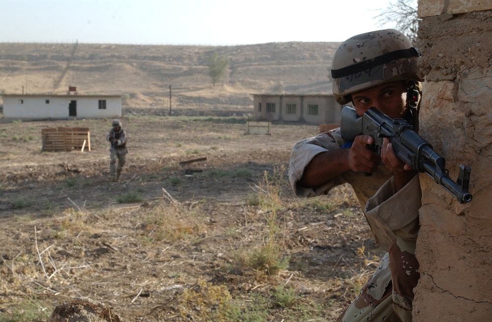 Iraqi Security Forces wear badge of success