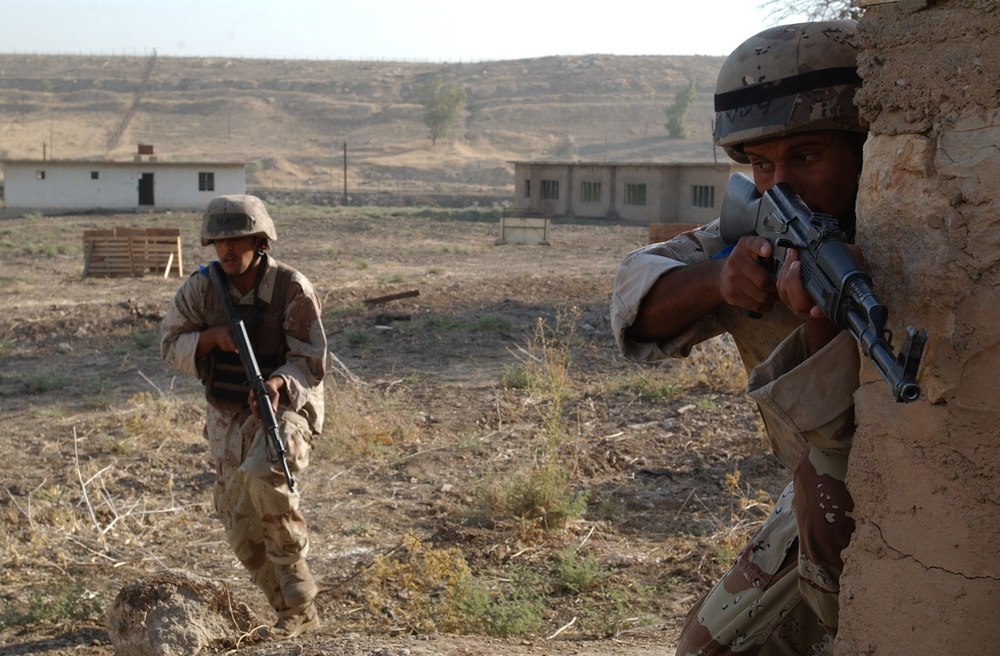 Iraqi Security Forces wear badge of success