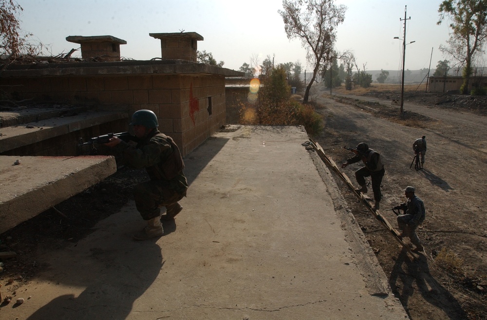 Iraqi Security Forces wear badge of success