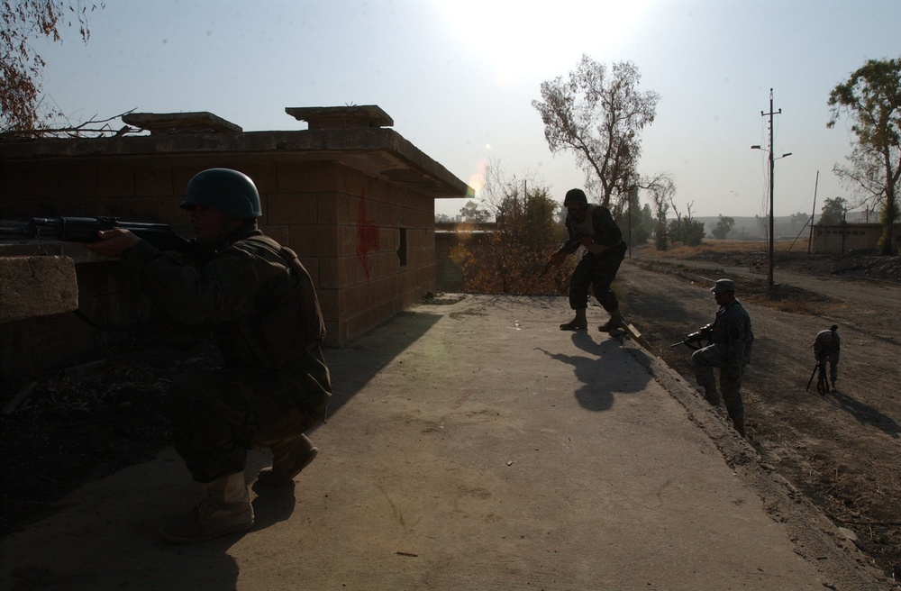 Iraqi Security Forces wear badge of success