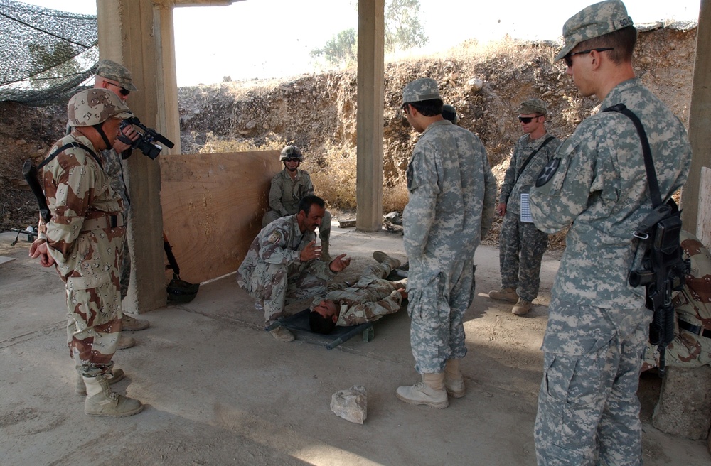 Iraqi Security Forces wear badge of success