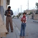 Soldiers Walk Through Al-Karama Neighborhood