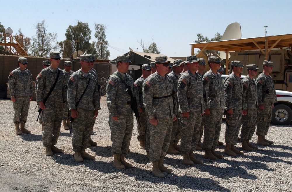 169th Fires Brigade Promotes One of Their Own