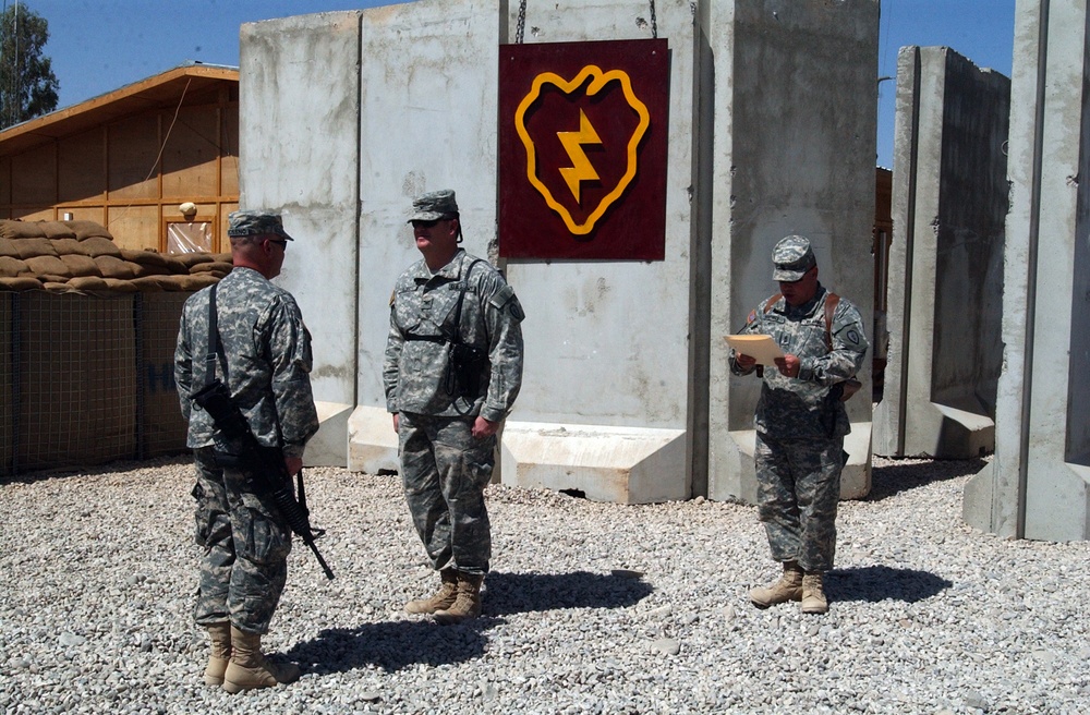 169th Fires Brigade Promotes One of Their Own