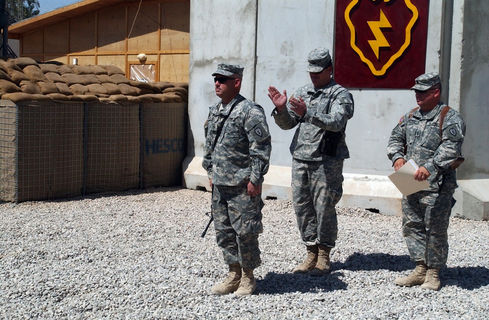 169th Fires Brigade Promotes One of Their Own