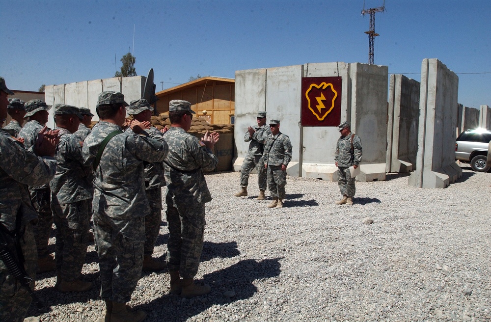 169th Fires Brigade Promotes One of Their Own