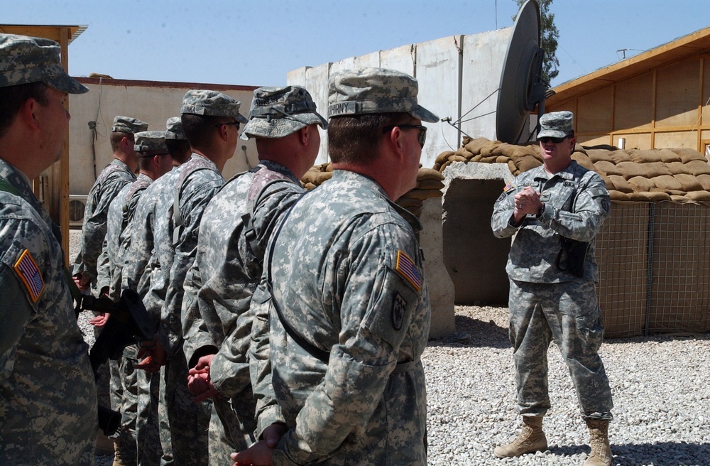 169th Fires Brigade Promotes One of Their Own