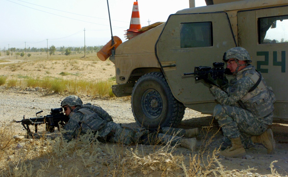 82nd Airborne Division Paratroopers Takes Over Operations in Bayji