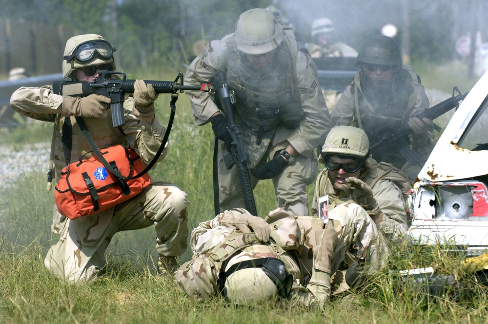 Soldiers Simulate Combat to Prepare for Deployment