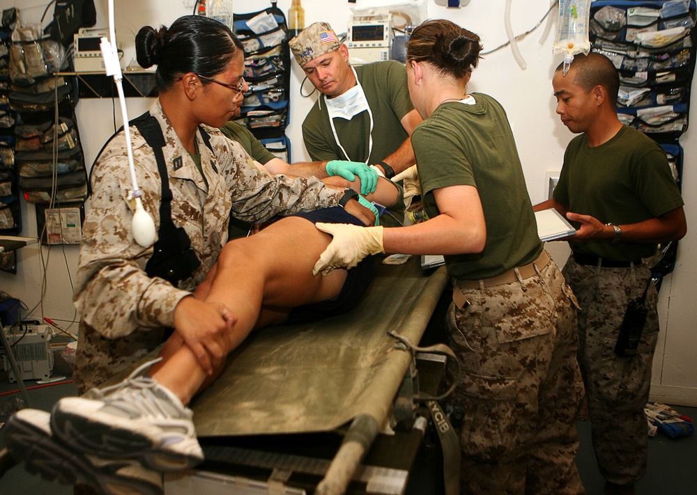 Taqaddum Surgical Trains Incoming Corpsman for the Worst
