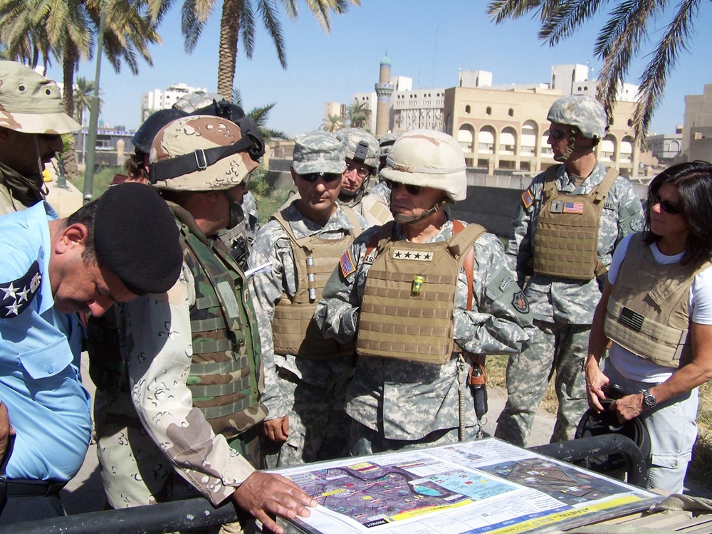 MNF-I CG visits Adhamiyah