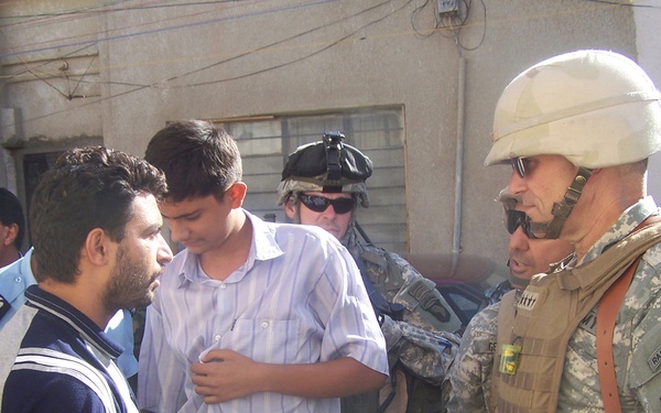 MNF-I CG visits Adhamiyah