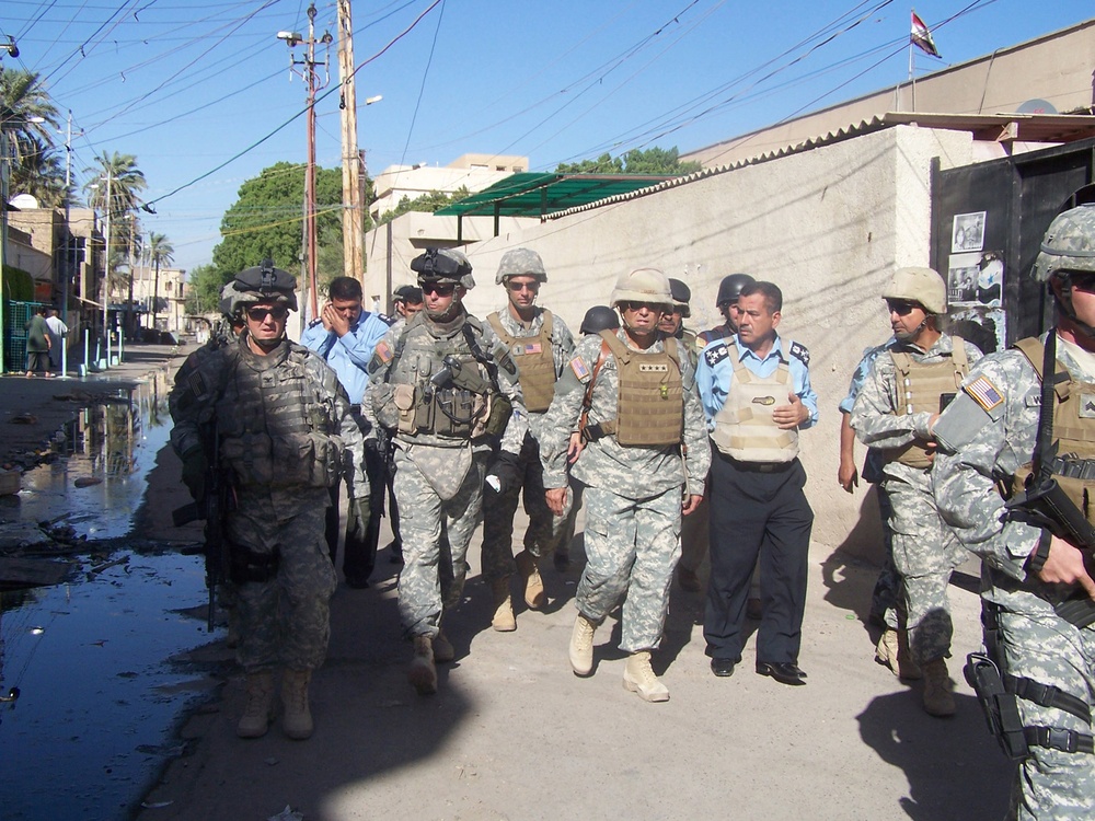 MNF-I CG visits Adhamiyah