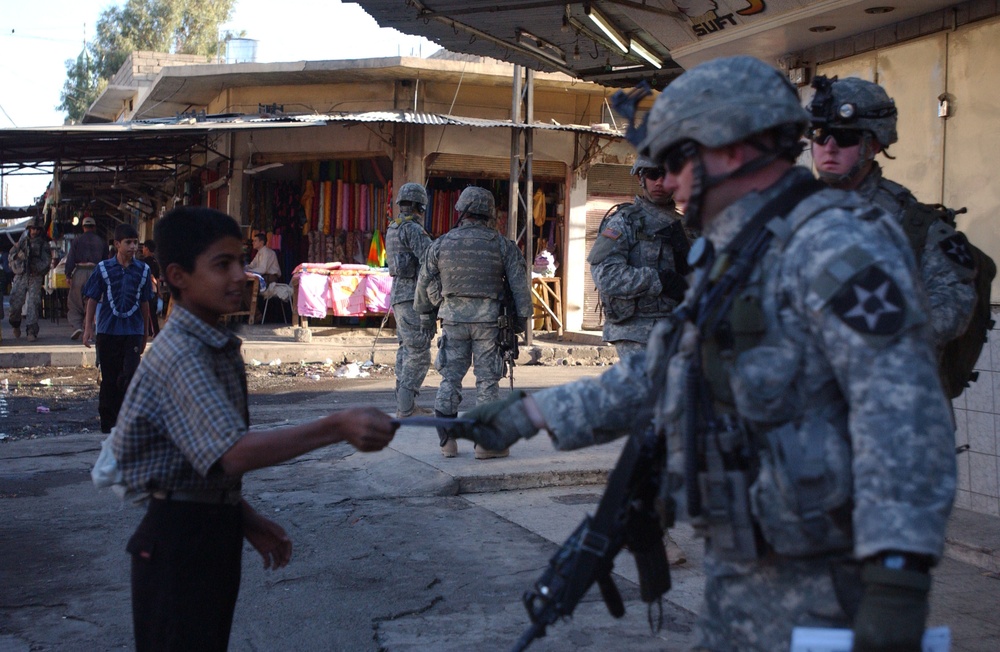 Trying to get citizens involved in finding insurgents