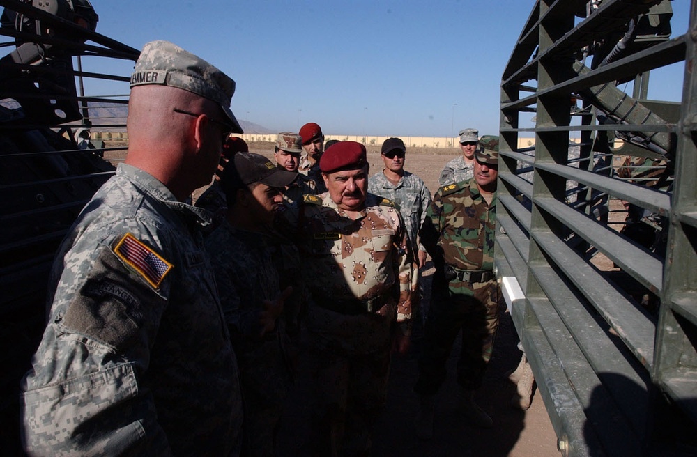 Stryker Soldiers Observe Kurdish Military Basic Training