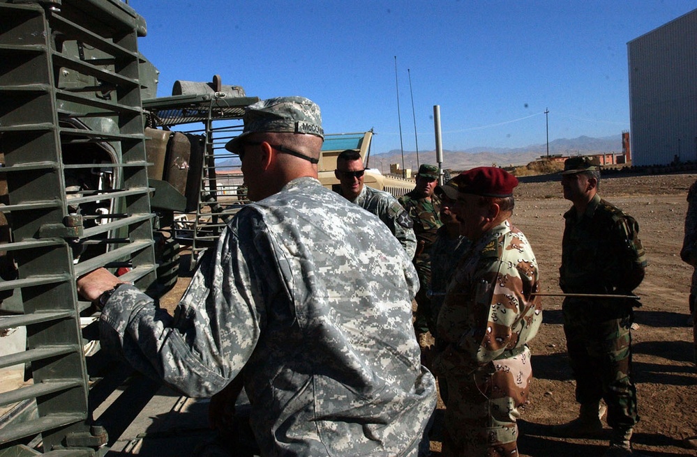 Stryker Soldiers Observe Kurdish Military Basic Training