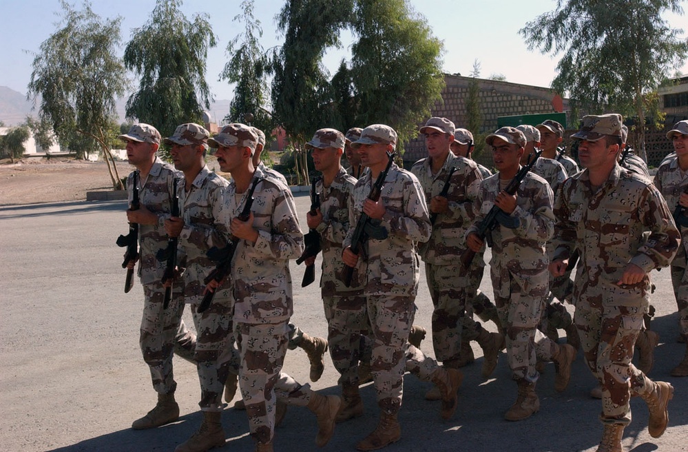 Stryker Soldiers Observe Kurdish Military Basic Training