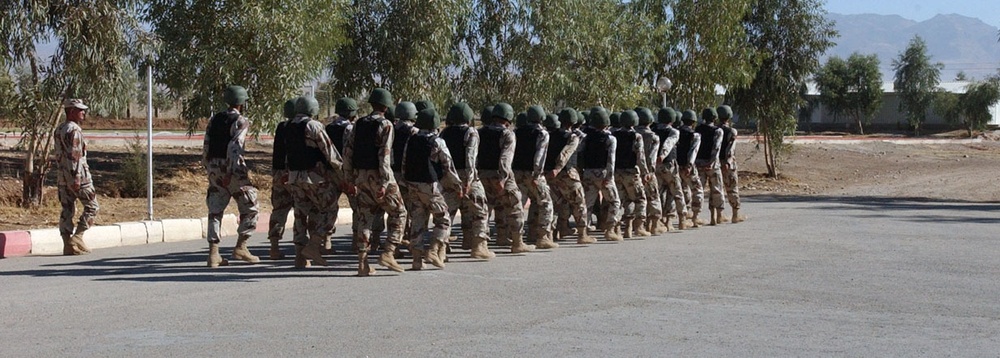 Stryker Soldiers Observe Kurdish Military Basic Training