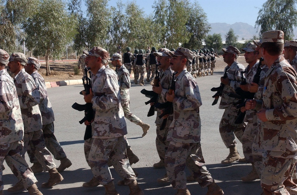 Stryker Soldiers Observe Kurdish Military Basic Training