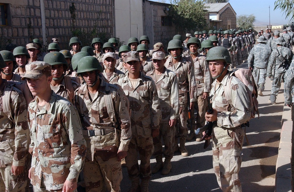 Stryker Soldiers Observe Kurdish Military Basic Training