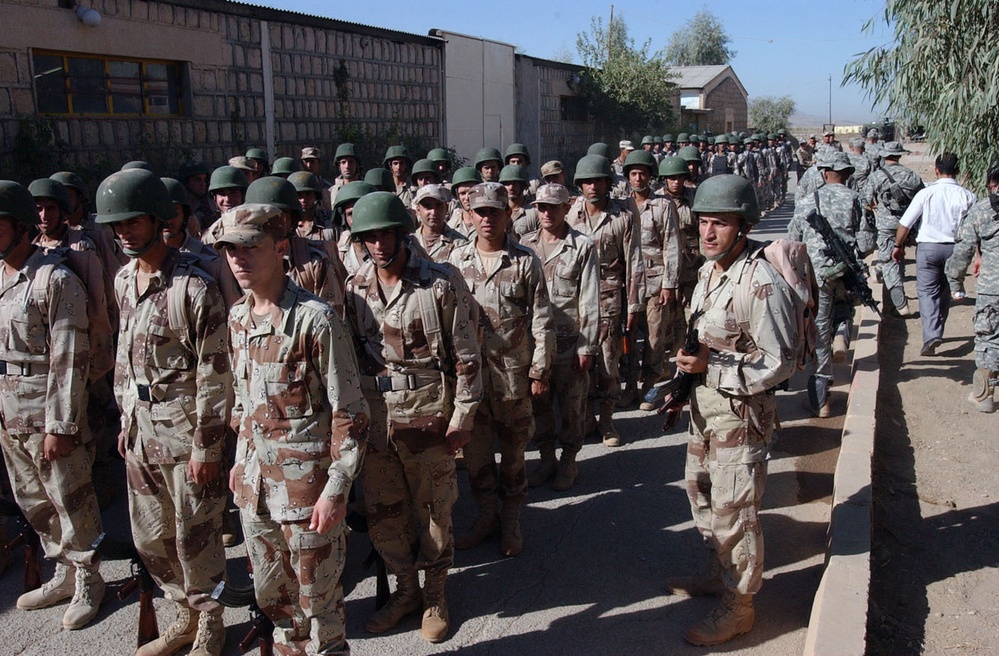 Stryker Soldiers Observe Kurdish Military Basic Training