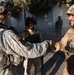 Iraqi soldiers assess security in Mosul